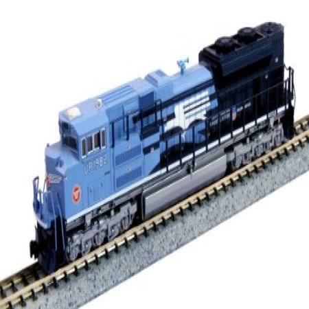 Kato USA Model Train Products EMD SD70ACe #1982 Up Heritage Missouri Pacific N Scale Train
