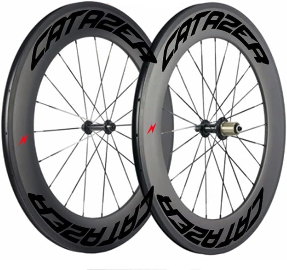 Customize 700C Carbon Road Bicycle Wheelset 30/35/38/45/50/55/60/88mm Tubular/Clincher/Tubeless Rim Brake