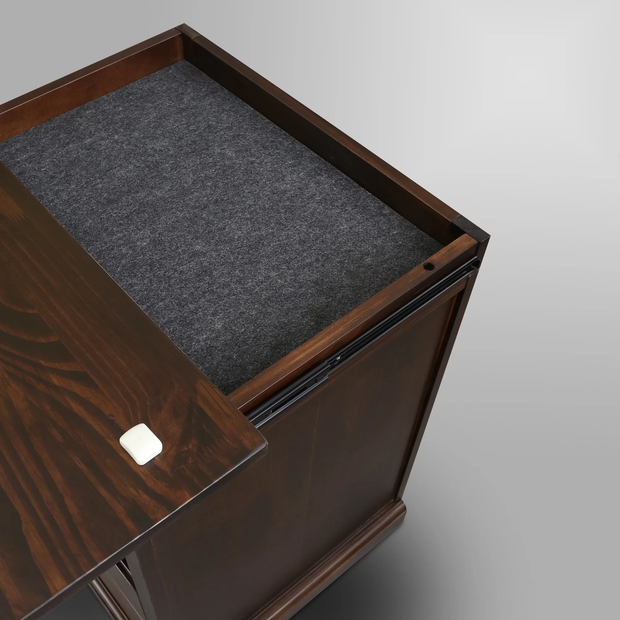 Casual Home Lincoln Nightstand with Concealed Compartment