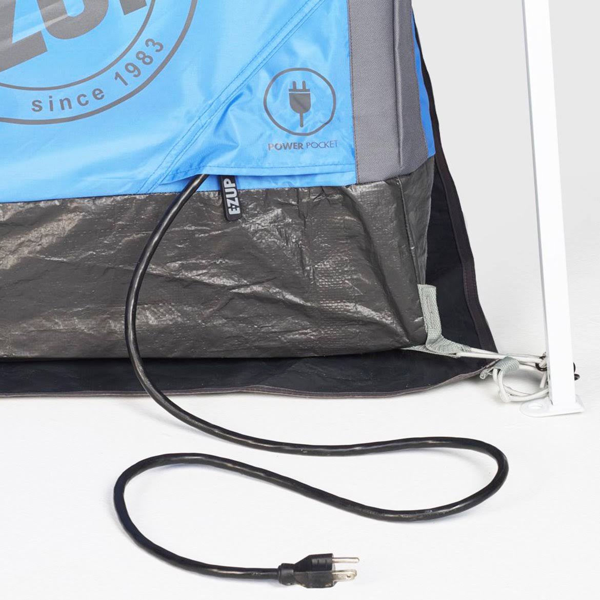 E-Z Up Camping Cube 6.4, Straight, Blue