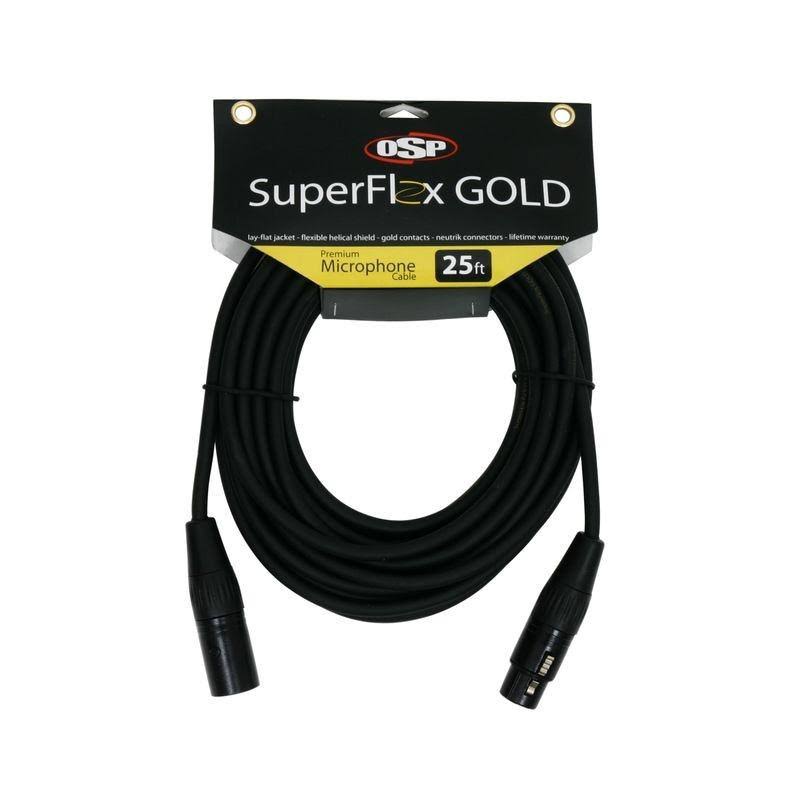 Shure 55SH Series II Classic Vocal Microphone with 25& Superflex Gold Cable
