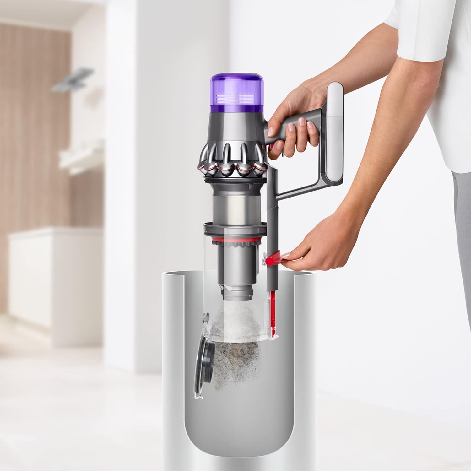 Dyson V11 Cordless Vacuum Cleaner, Nickel/Blue (Renewed) - Smart Home Appliances