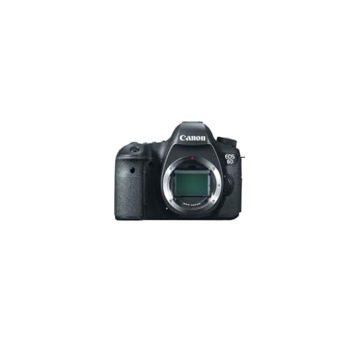 Canon EOS 6D 20.2 MP DSLR Camera Body (Renewed)