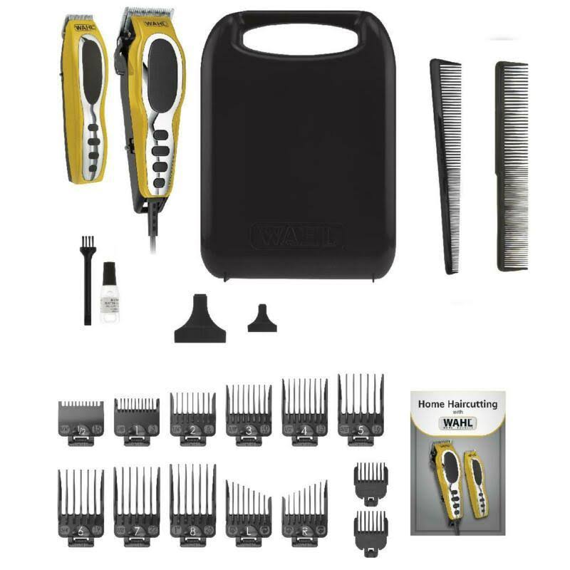 Wahl 79520-3101p Groom Pro Total Body Hair Clipper Grooming Kit, High-Carbon Ste