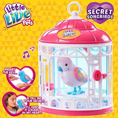 Little Live Pets Bird with Cage - Secret Angie