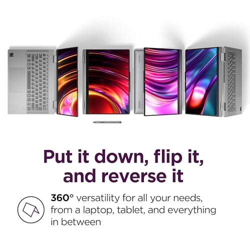 Lenovo IdeaPad 5X 2-in-1 Copilot+ Extra-Long Battery Life 14" WUXGA FHD+ OLED Touch Display 16GB Memory 512GB Storage Snapdragon X Plus 8-core