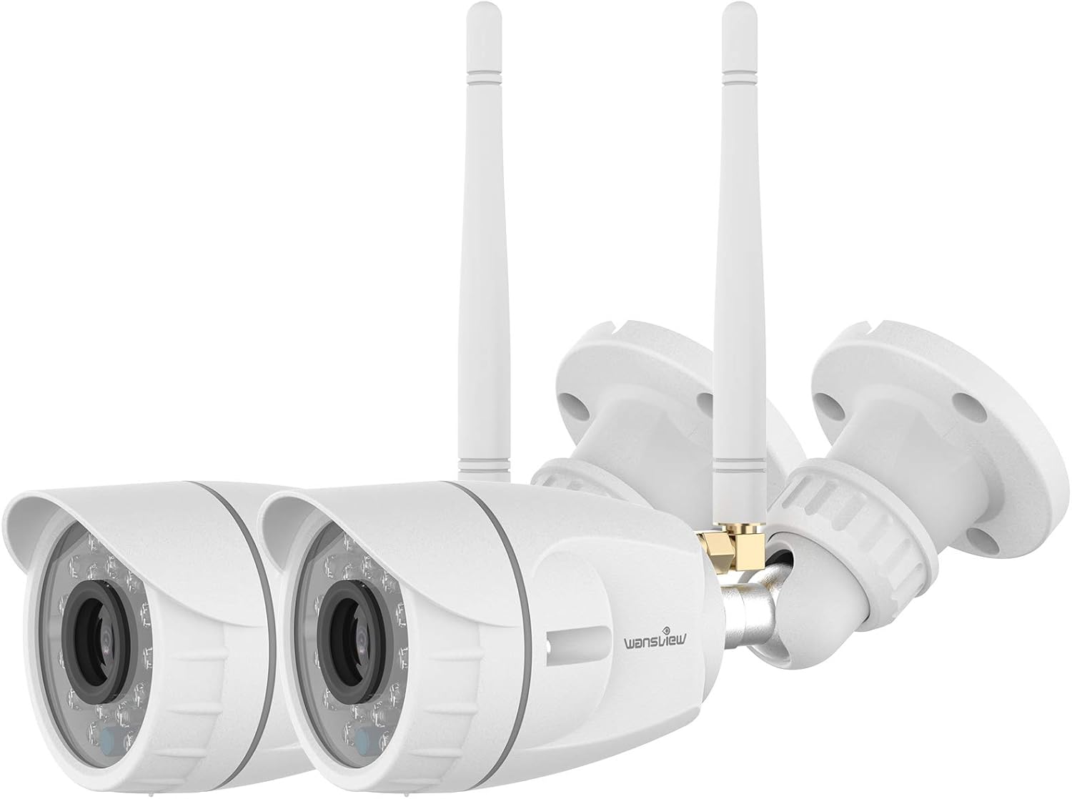 wansview Outdoor Security Camera, wansview 1080P Wireless WiFi Home Surveillance Waterproof Camera with Night Vision, Motion Detection, Remote Access