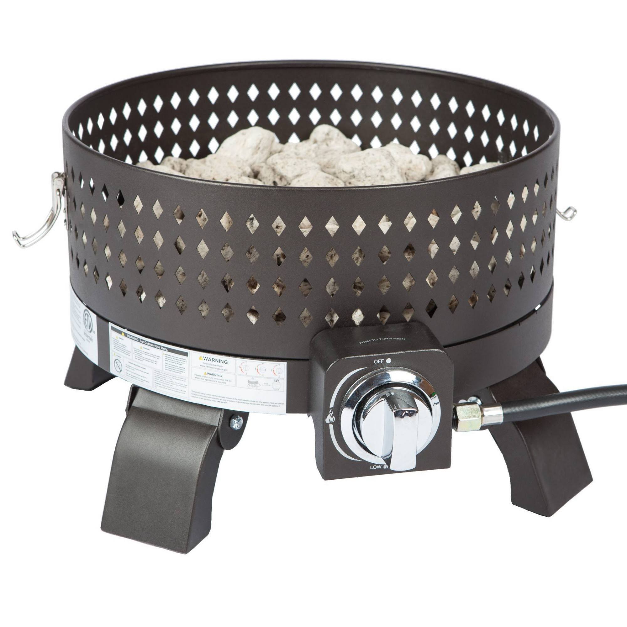 Fire Sense Sporty Campfire Portable GAS Fire Pit