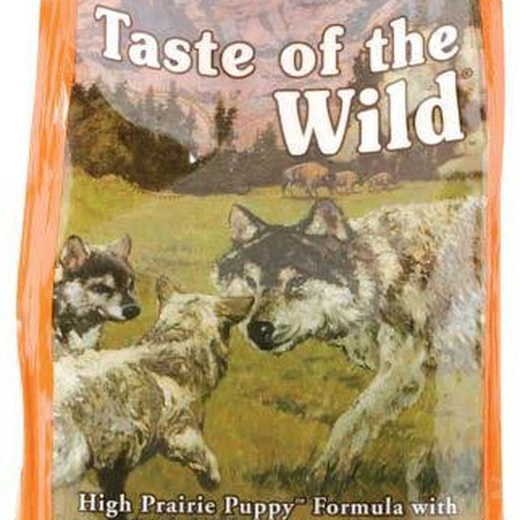 High Prairie Bison and Roasted Venison Puppy Meal 5.6 kg Taste of