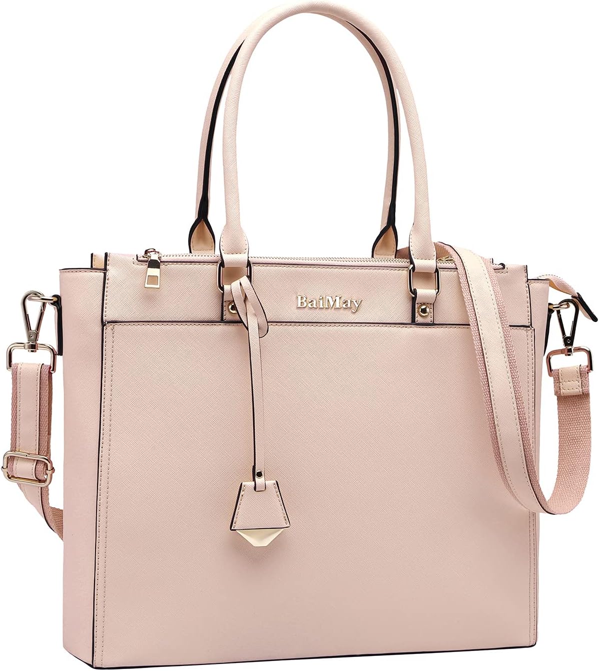 Laptop Bag for Women,Tote Bag,15.6-17 Inch Laptop Bag, Large Tote Bag Teacher Bag Work Bag Briefcase with Multi-Pockets for Work University Travel