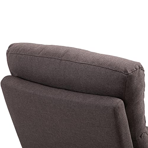 HOMCOM Power Lift Recliner Chair for Elderly, Easy Assembly, Fabric Lift Chair for Adults, Recliner Sofa with Remote Control