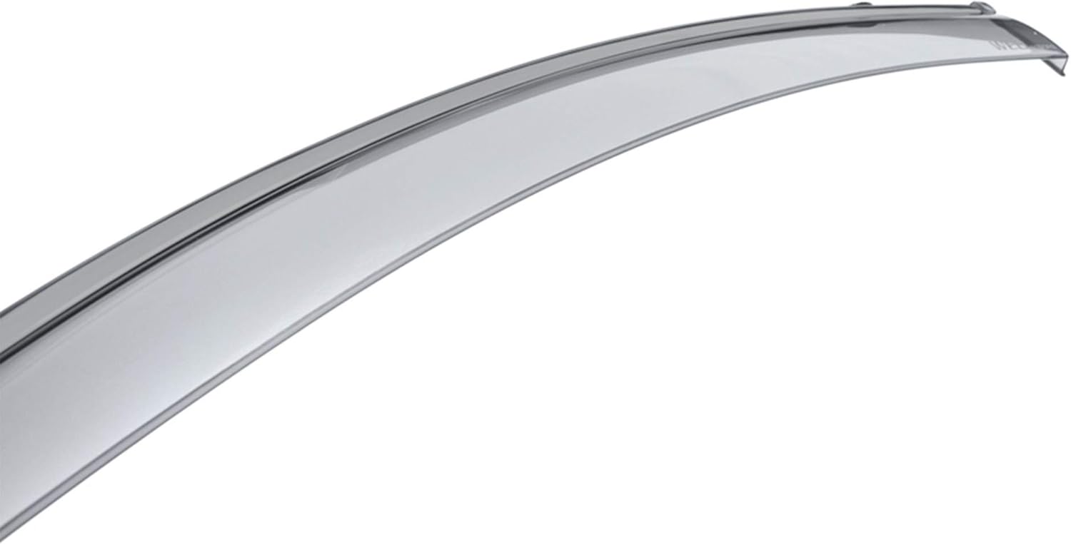 WELLvisors For 2017-2022 Cadillac XT5 SUV Window Visors with Black Trim Guards