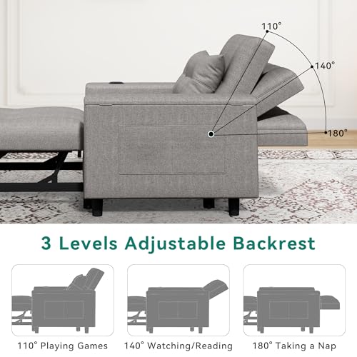 YITAHOME Sleeper Chair Bed for Adults