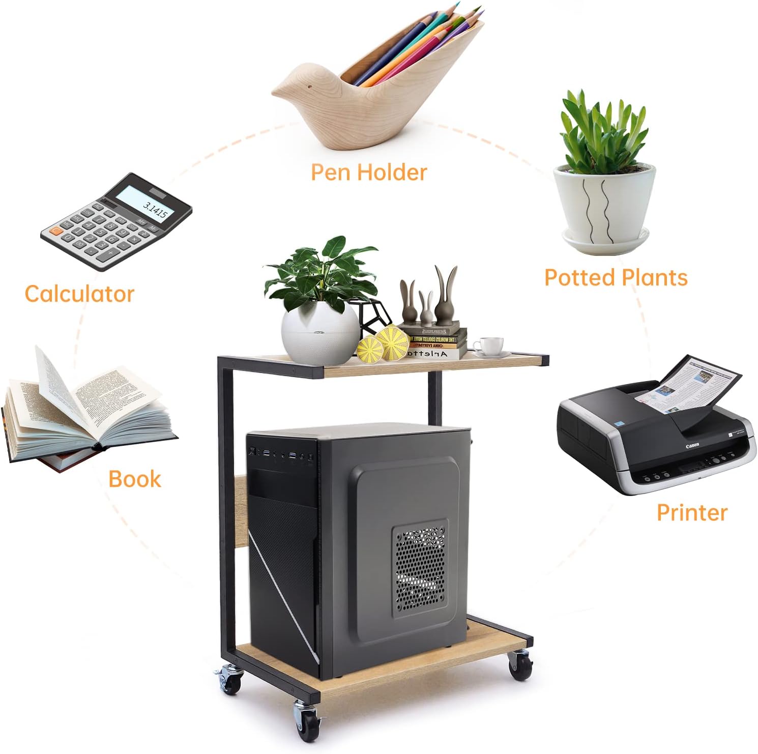 PC Tower Stand CPU Holder