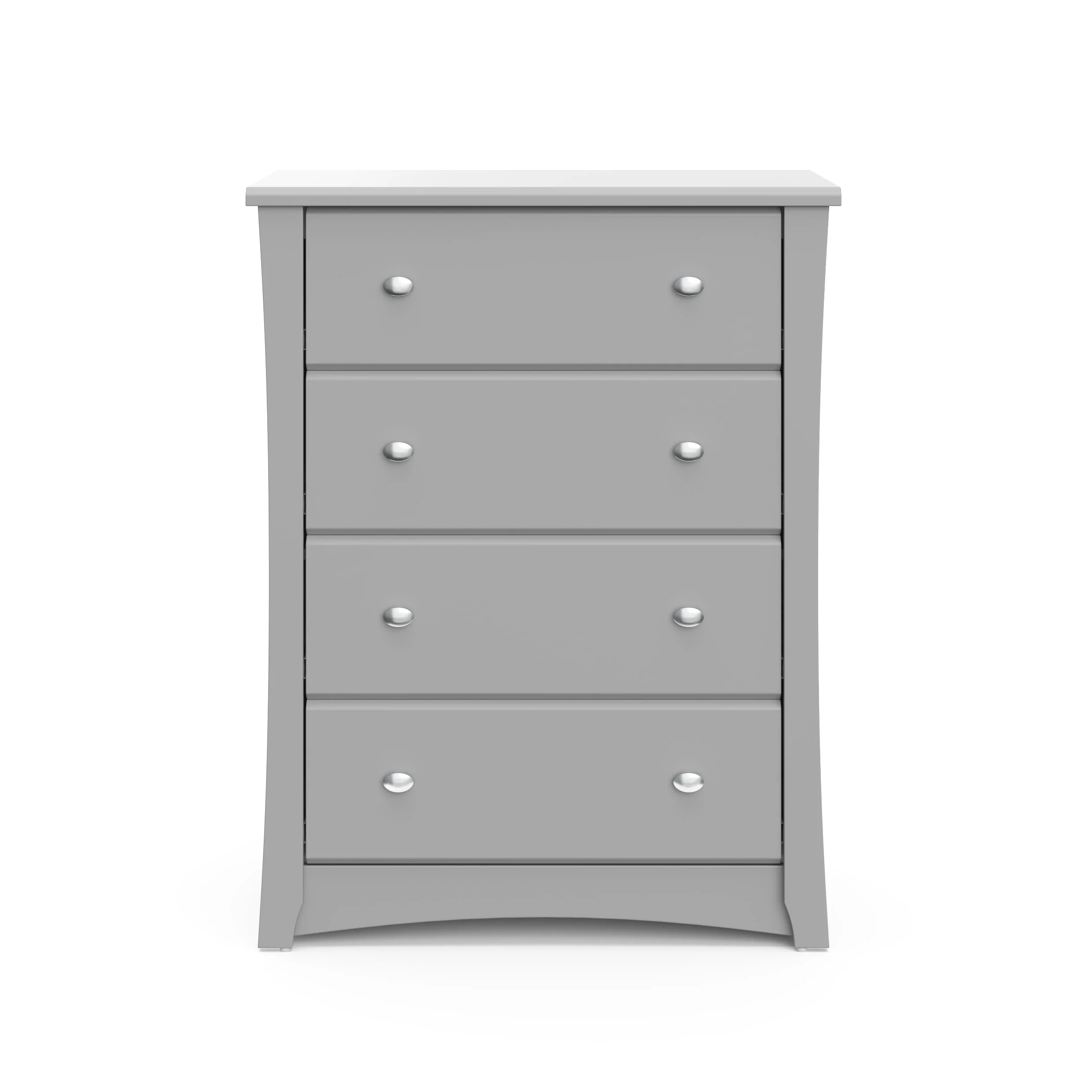 Storkcraft Crescent 4 Drawer Kids Dresser White