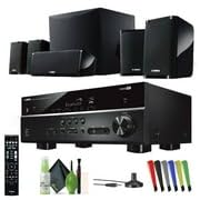 Yamaha Audio YHT-4950U 4K Ultra HD 5.1-Channel Home Theater System with 8" 50W RMS Powered Subwoofer Speakers, AV Receiver