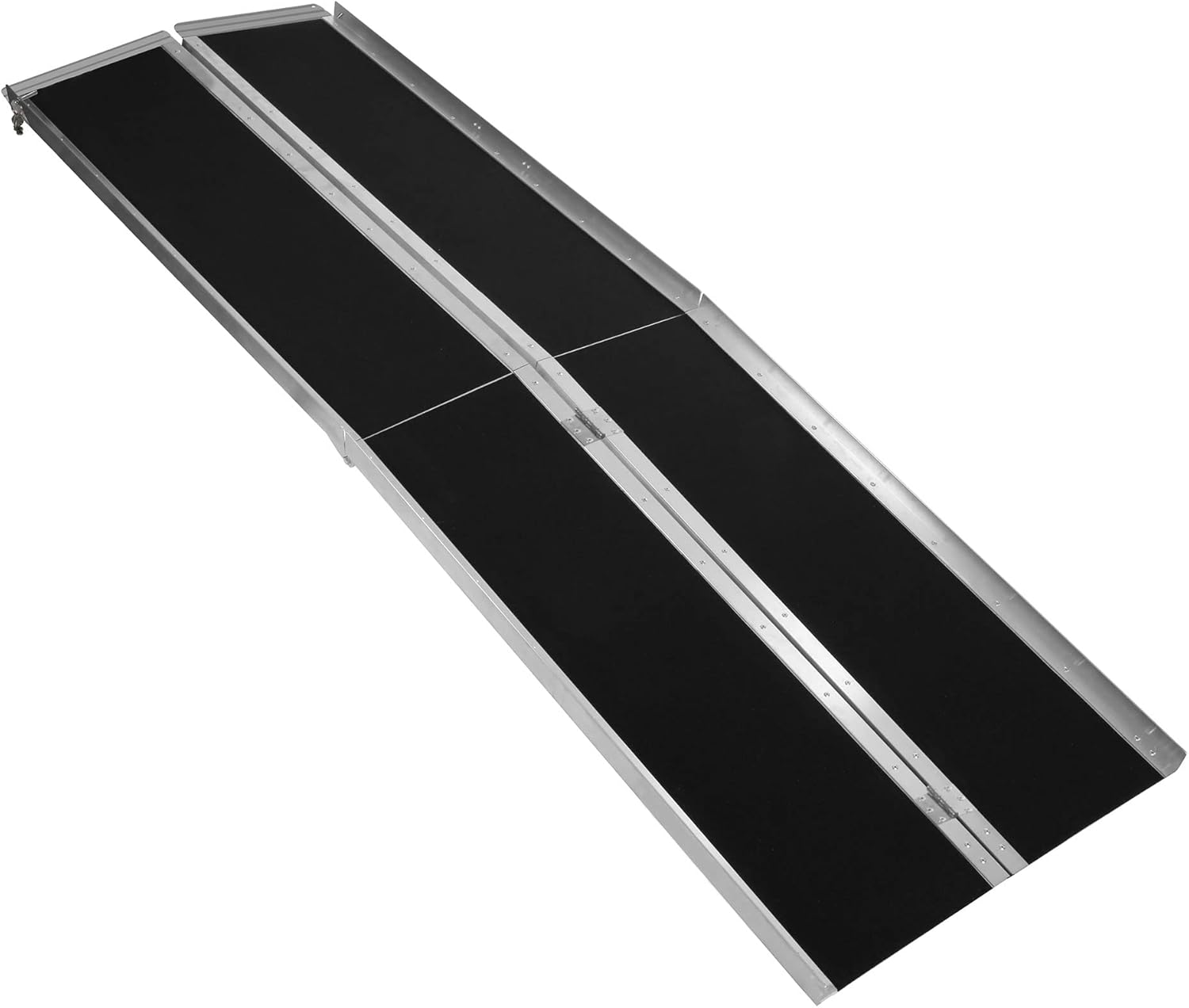 Wheelchair Ramp 7FT Portable Threashold Ramp Adjustable Telescoping Retractable Lightweight Loading Ramp for Home Stairs Steps Scooters Car Doorways