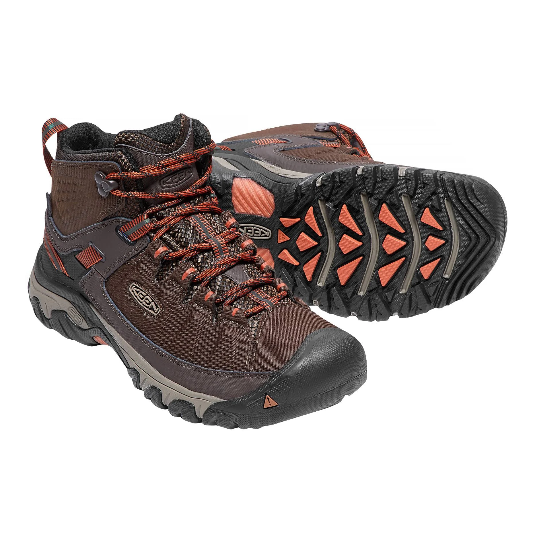 Keen Targhee EXP Mid Waterproof Men&s Mulch/Burnt Ochre 13
