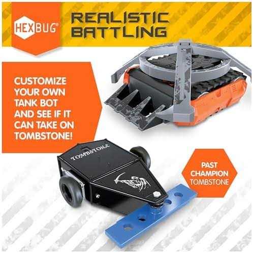 Hexbug Battlebots Arena Max Multiplayer Robot Board Game for Kids Remote Control Toy Batteries Included for Boys and Girls Ages 8 and Up