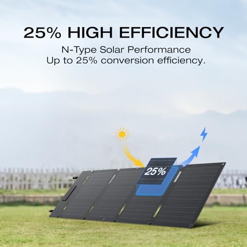 EF ECOFLOW Portable Power Station RIVER 2, 256Wh LiFePO4 Battery/ 1 Hour Fast Charging, 2 Up to 600W AC Outlets