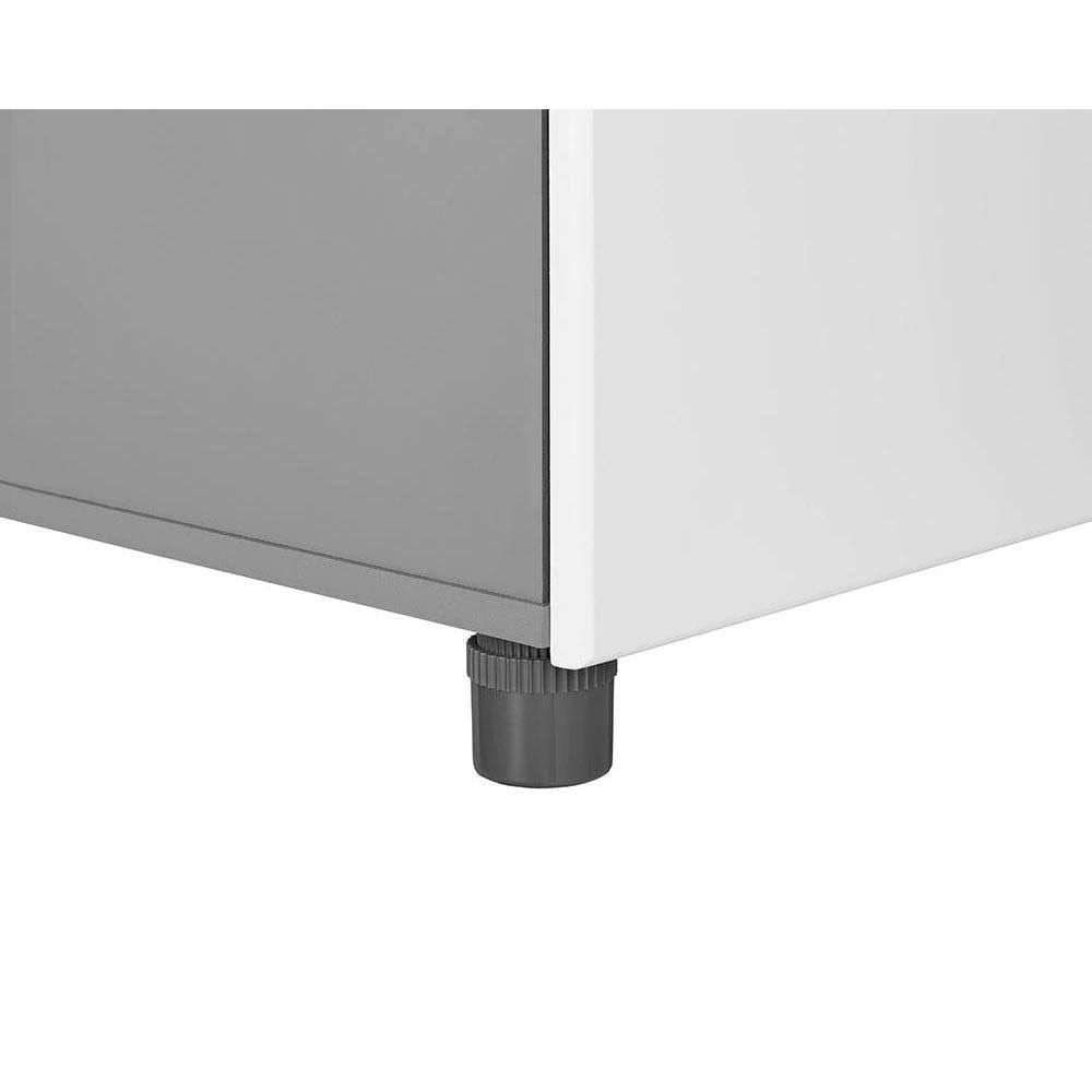 Latitude 4 Drawer Base Cabinet - White - SystemBuild