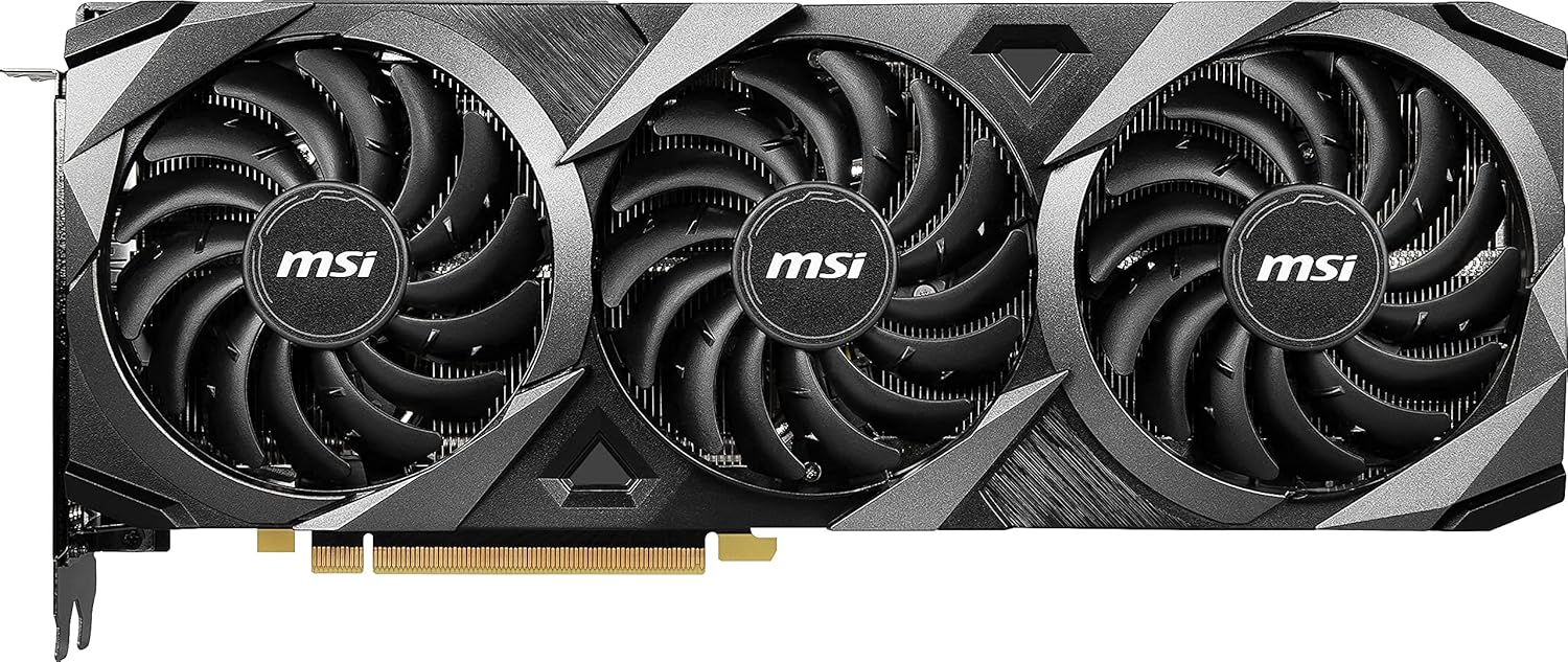 MSI Gaming GeForce RTX 3080 Ti Ventus 3X 12G OC - 12GB GDDR6X Graphic Card for PC Gaming, 320-Bit HDMI/DP, NVIDIA GPU, Tri-Frozr 2 Cooling