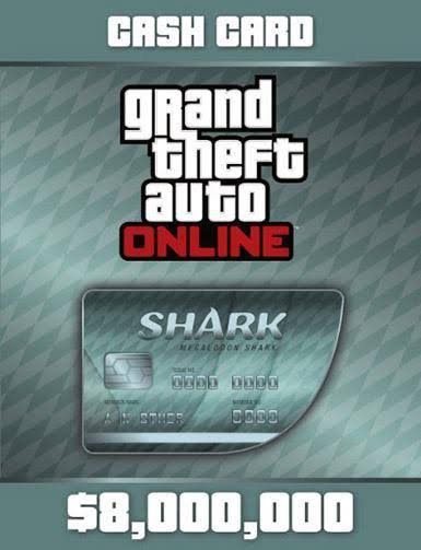 Grand Theft Auto GTA VI Megalodon Shark Cash Card | PC Game