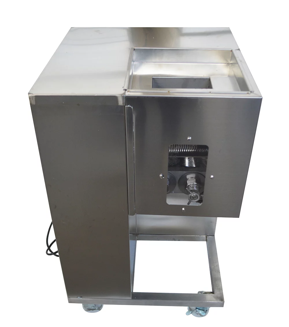 PreAsion Shredded Meat Cutting Machine Commercial Double Motor Slicer 4mm Blade Qsj-A Processing capacity:500kg/h