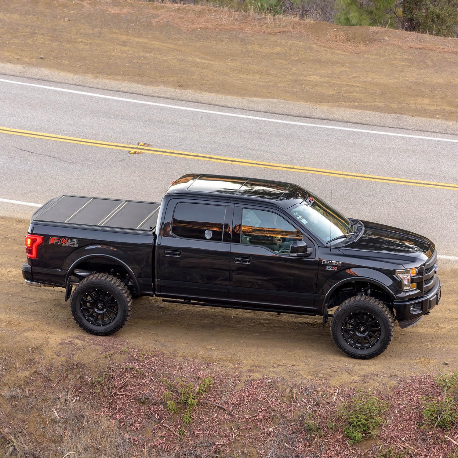RealTruck BAK BAKFlip MX4 Hard Folding Truck Bed Tonneau Cover | 448426 | Fits 2016 - 2023 Toyota Tacoma w/ OE track system 5' 1" Bed (60.5")