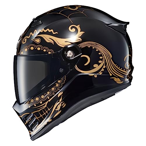 ScorpionEXO Covert FX Full Face Adult Motorcycle Helmet Street Fighter Style with Bluetooth Ready Speaker Pockets DOT ECE 22.06 Approved Unisex