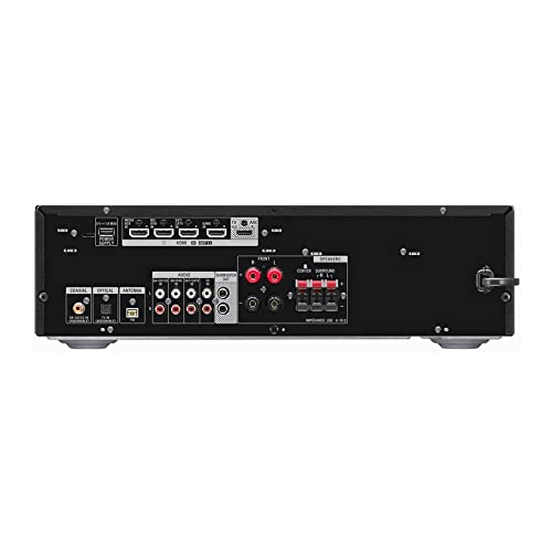 Sony STRDH590 5.2-Channel Home Theater AV Receiver with SS-CS5M2 Bookshelf Speakers (Pair) and Accessories Bundle (5 Items)