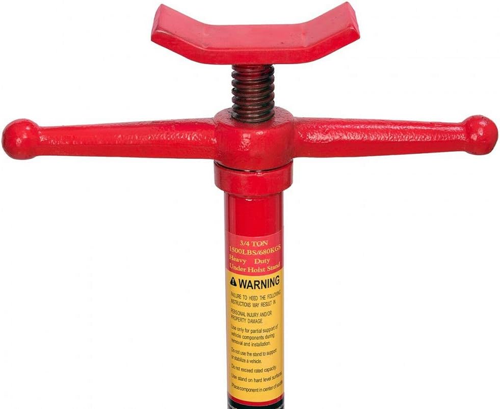 SCITOO Twist Jack 80 Support Hoist Lift Kit Floor Car Stand Mount Screw 1/2 Ton