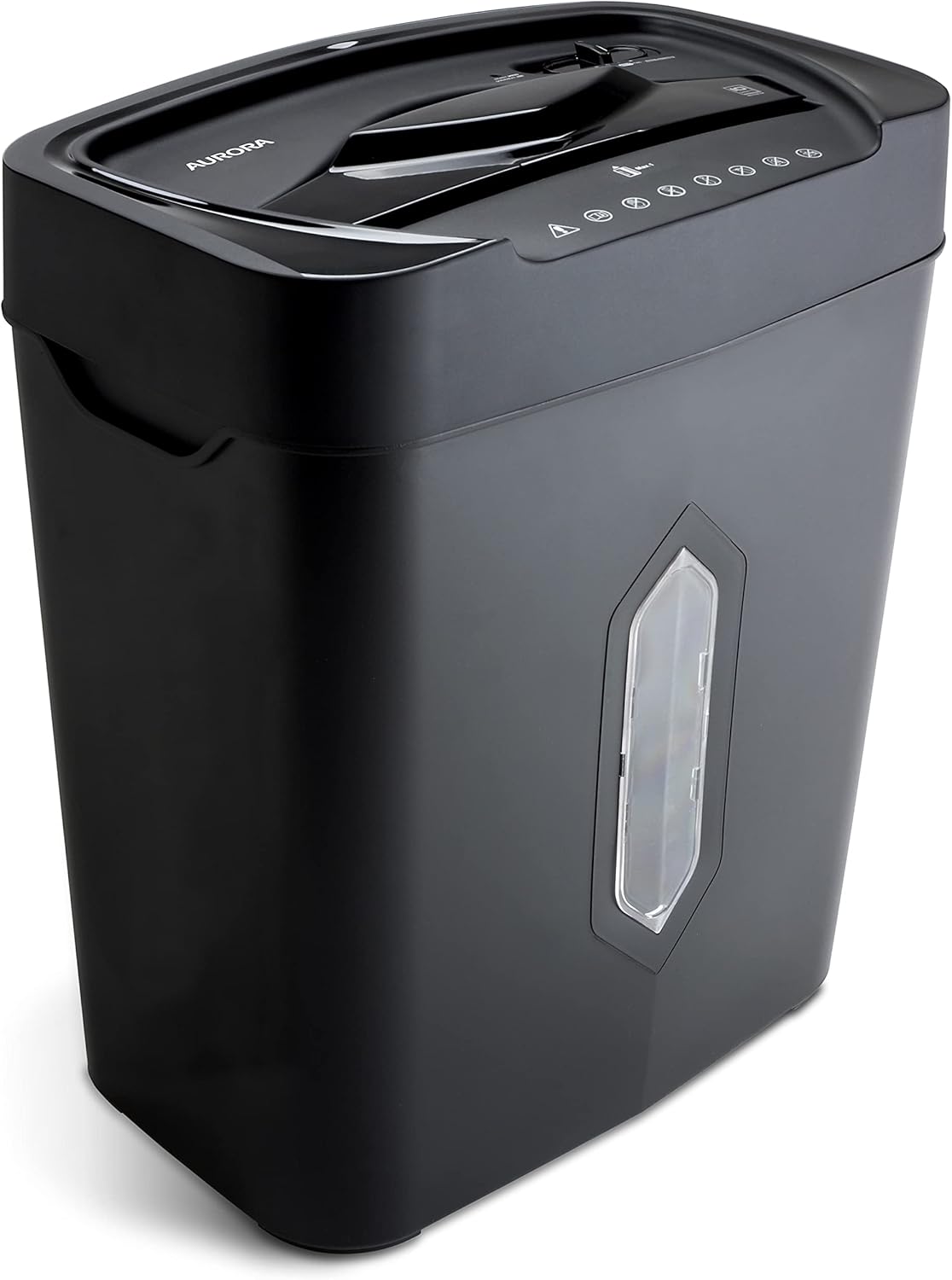 Aurora AU1275MA Professional Grade 12-Sheet Micro-Cut Paper and CD/Credit Card Shredder/ 60 Minutes Continuous Run Time, White/Gray