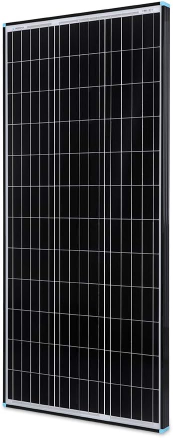 Renogy Solar Panel 100 Watt 12 Volt Eclipse Monocrystalline High-Efficiency Module PV Power for Battery Charging, Boat, Caravan