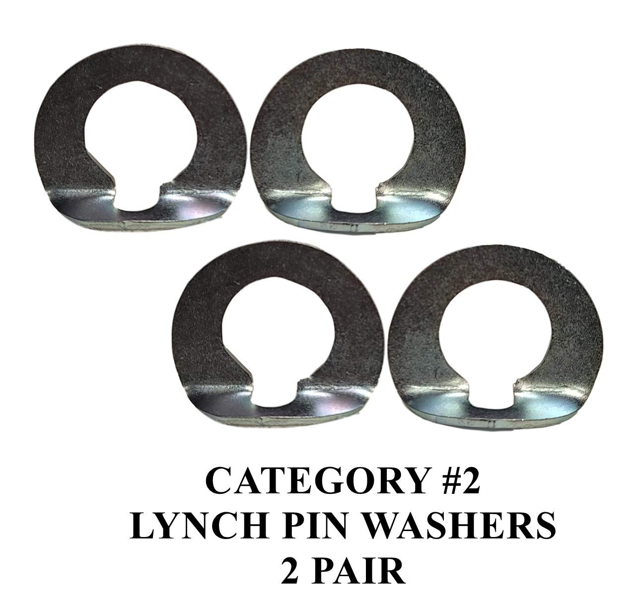 Pat's Easy Change Lynch Pin Washers - CAT #1-2 Pair