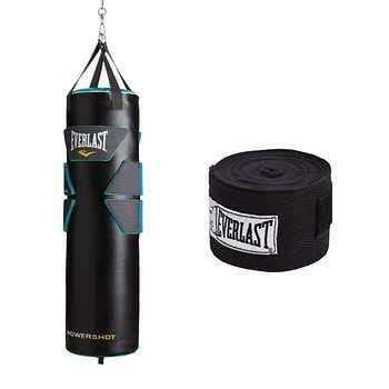 Everlast 100 lb Vintage Heavy Bag Kit - Sports Supplies Online Store