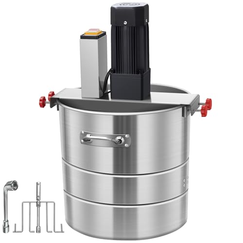Multifunctional Stuffing Mixer, 33Lbs Automatic Dry and Wet Food Mixer, 110V 400W Stainless Steel Stirring Machine For Various Fillings