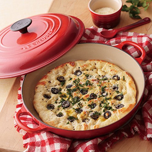 Le Creuset Enameled Cast-Iron 2-1/4-Quart Buffet Casserole, Red
