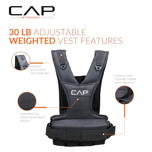 CAP Barbell Adjustable Weighted Vest | Various Sizes