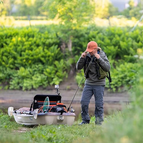 Pelican Catch HDII Premium Angler - Sit-On-Top Fishing Kayak - HyDryve Pedal System & Comfortable Ergocast seat
