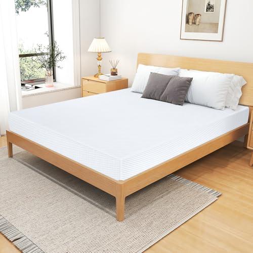 10 Inch Full Size Mattress with Gel Cooling Memory Foam, High-Density Base Foam Mattress with Removable Washable Cover, Certified Safe Foams & Fabric