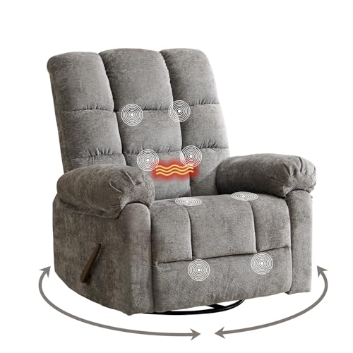 Oversized Power Lift Recliner Chair with Massage and Heat for Elderly, 26" Extra Wide Lift Chair for Big and Tall