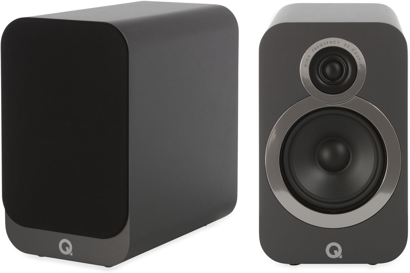 Q Acoustics 3020i Bookshelf Speaker Pair (Carbon Black)