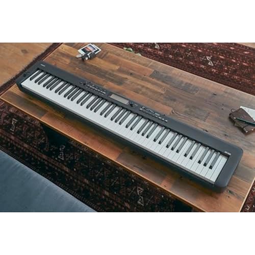 Casio CDP-S360 Slim 88-Key Weighted Digital Piano | Portable, Lightweight & Compact | 700 Tones, 200 Rhythms | Songwriting tools | USB-MIDI