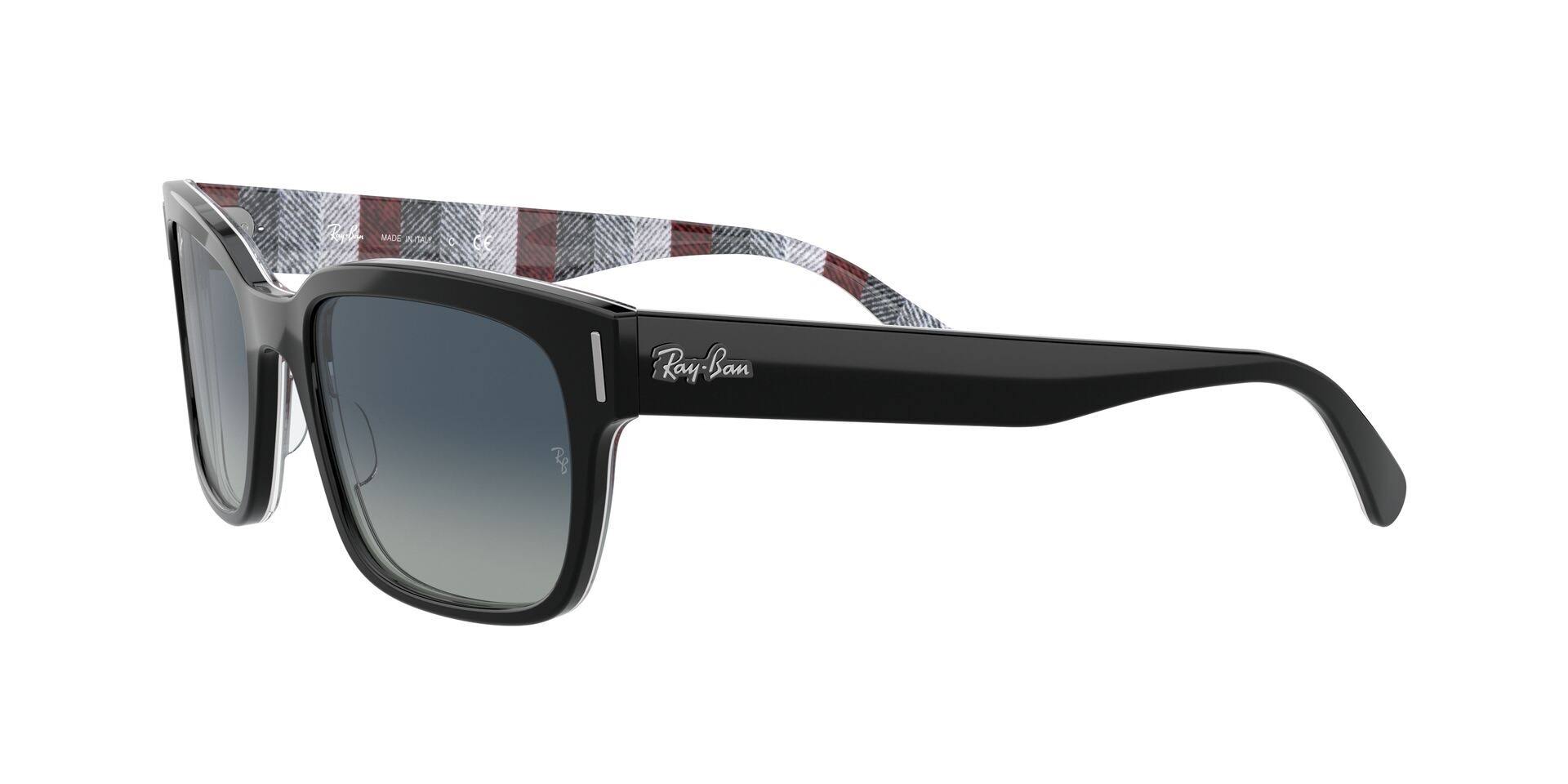 Ray Ban Jeffrey Black Sunglasses RB2190 13183A 55