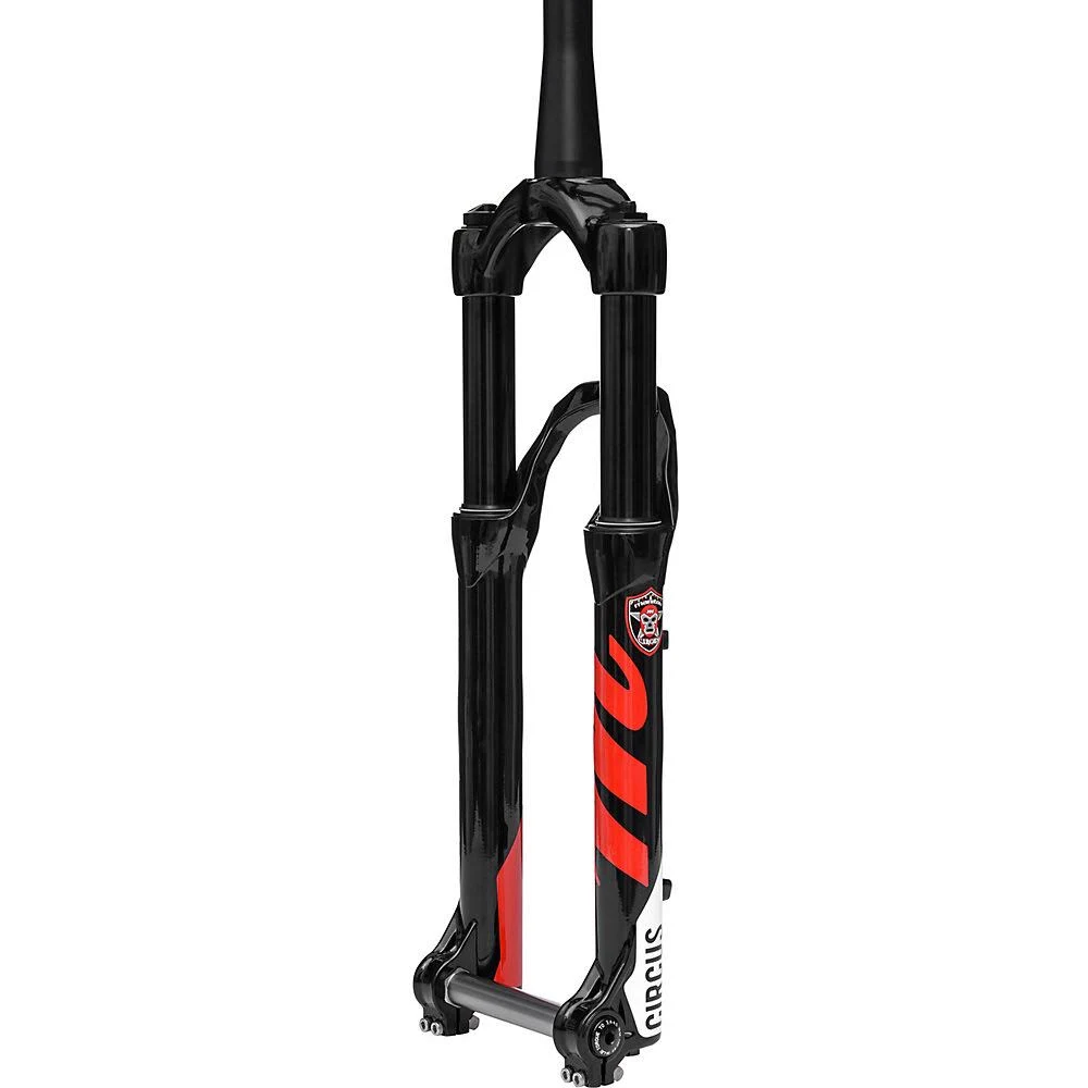 Manitou Circus Expert Dirt Jump Fork 26x22 100mm Straight Steerer 20mm Hexlock Black - Megean