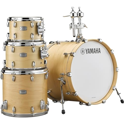 Yamaha Tour Custom Maple 4pc Standard Shell Pack, Chocolate Satin