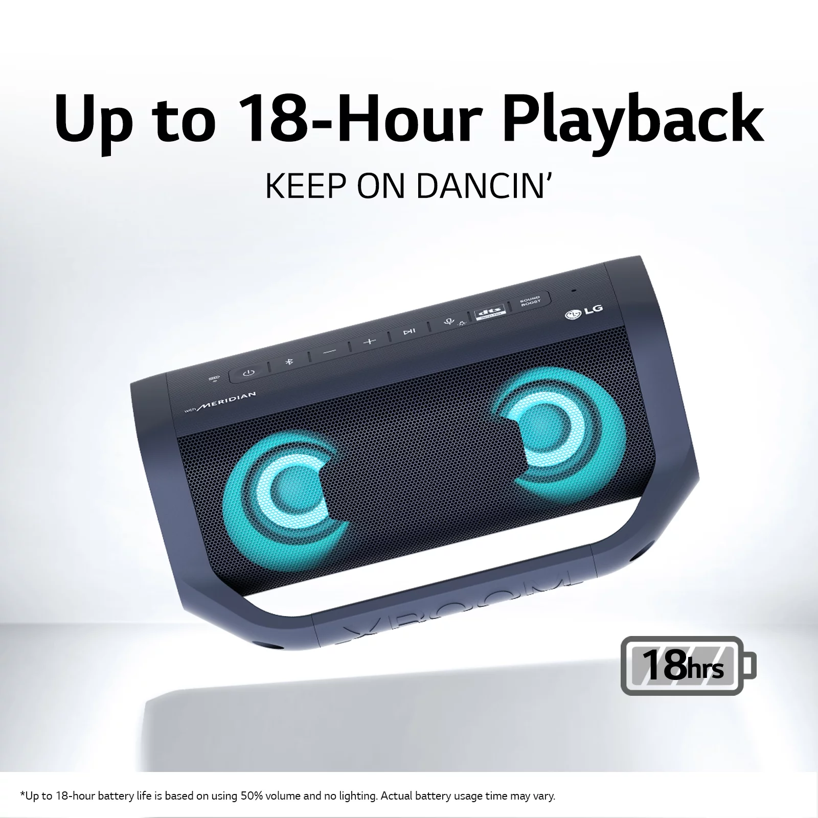 LG XBOOM Go P5 Portable Wireless Bluetooth Outdoor/Party Speaker - Black
