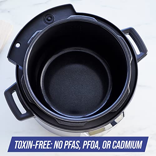 Blue Diamond Ceramic Nonstick, 16-in-1 6QT Electric Pressure Cooker, Slow Cooker, Rice Cooker, Yogurt Maker, Saute, Steamer and More, Programable
