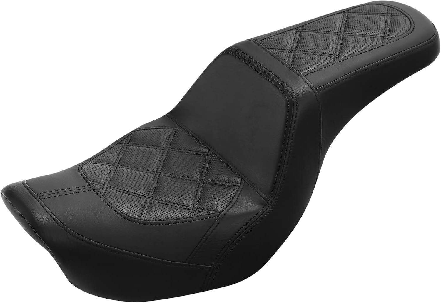Step-Up LS Seat Driver & Passenger Seat Fit For Harley Dyna Wide Glide Low Rider Street Bob Fat Bob FXDF Super Glide Custom FXDC 0617 Switchback 1216
